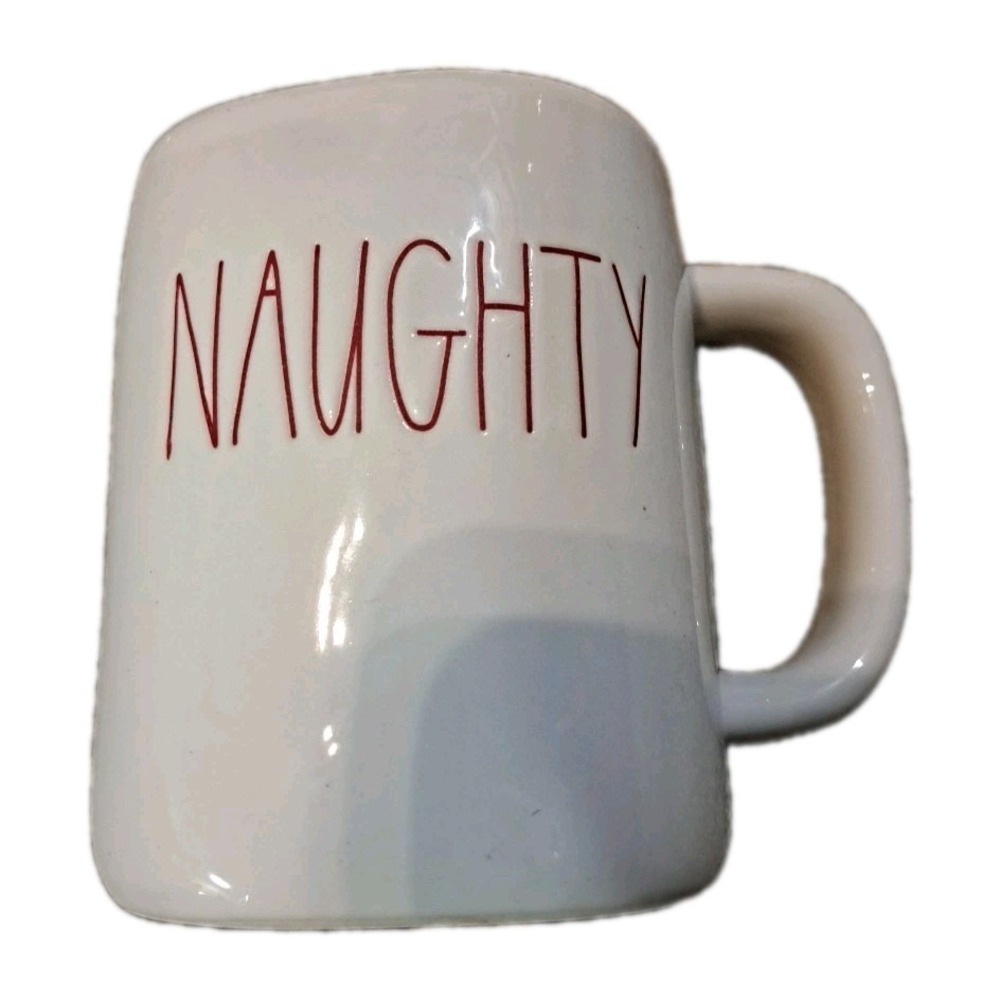 Rae Dunn‎ By Magenta Christmas Mug "Naughty/Nice"
